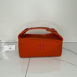 Hermès Small Toile Bride-A-Brac Case